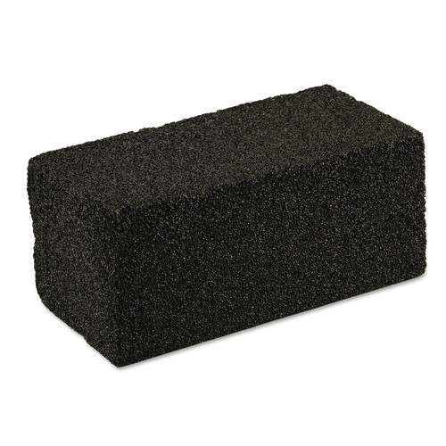 Grill Scrubbers | Scotch-Brite PROFESSIONAL GB12 3.5 in. x 4 in. x 8 in. Grill Brick - Charcoal (12/Carton) image number 0