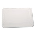 Food Containers & Lids | Handi-Foil HFA 2060DL Plastic Dome Lid for 1-lb. Oblong Pan 2060 - Clear (500/Carton) image number 3