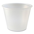 Cups | Fabri-Kal 000000000009500518 5.5 oz. Plastic Portion Cups - Translucent (20/Carton) image number 0