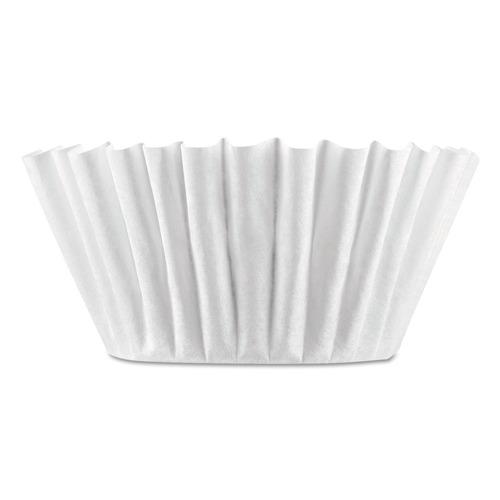 Coffee and Tea Filters | BUNN 20104.0001 8 - 12 Cup Size Flat Bottom Coffee Filters (12 Packs/Carton) image number 0