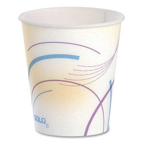 Cups | SOLO 52MD-0062 5 oz. Meridian Design Paper Cups - Multicolored (2500/Carton) image number 0