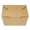 Food Containers & Lids | GEN KS10120 Reclosable 30 oz. Paper Take-Out Box - Kraft (450/Carton) image number 0