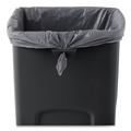 Indoor Waste Receptacles | Rubbermaid Commercial FG356988BLA Untouchable Waste Container, Square, Plastic, 23gal, Black image number 1