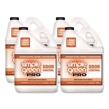 Simple Green 0710100404128 1 Gallon Pro Odor Control - Lemongrass Eucalyptus (4/Carton)