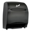 Towel Dispensers | Scott 48860 12.7 in. x 9.57 in. x 15.76 in. Essential Electronic Hard Roll Towel Dispenser - Black (1/Carton) image number 0
