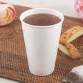 Cups | SOLO DWTG16W Thermoguard 16 oz Sustainable Forest Print Insulated Paper Hot Cups - White (600/Carton) image number 4