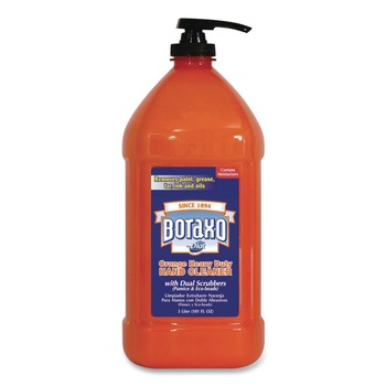  | Boraxo 2340006058 3-Liter Orange Heavy Duty Hand Cleaner Bottle