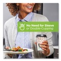 Cups | Dixie 5342DX PerfecTouch 12 oz.Paper Hot Cups - Coffee Haze Design (25/Sleeve, 20 Sleeves/Carton) image number 6