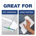 Floor Dusters & Accessories | Swiffer 33407CT 10-5/8 in. x 8 in. Dry Refill Cloths - White (32/Box, 6 Boxes/Carton) image number 3