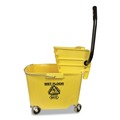Buckets & Wringers | Impact 6Y/2635-3Y 12 oz. - 32 oz. Side-Press Squeeze Wringer/Plastic Bucket Combo - Yellow image number 0