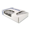 Low-Density Trash Bags | Heritage H7846WS 39 in. x 46 in. 45 Gallon 1.7 mil Linear Low-Density Can Liners - Silver (50/Carton) image number 1