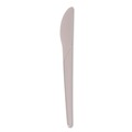 Disposable Knives | Eco-Products EP-S011 6 in. Plantware Compostable Knife Cutlery - Pearl White (1000/Carton) image number 1