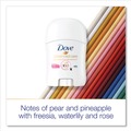 Deodorants | Dove 66801CT 0.5 oz Invisible Solid Antiperspirant Deodorant - Floral Scent (36/Carton) image number 4