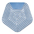 Toilet & Urinal Deodorizers | Boardwalk WCBX-P-010I010I-06-AAS80- 0.11 oz WCBasix Urinal Screen - Clean Cotton Scent, Blue (10/Box) image number 0