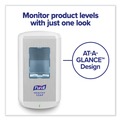 Soap Dispensers | PURELL 7830-01 CS8 5.79 x 3.93 x 10.31 1,200 mL Soap Dispenser - White (1/Carton) image number 4