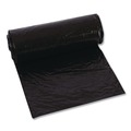Low-Density Trash Bags | Classic 1507144 60 Gallon 0.9 mil 38 in. x 58 in. Linear Low-Density Can Liners - Black (100/Carton) image number 2