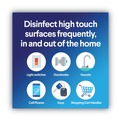 Cleaning Cloths & Wipes | Clorox 30208 7 in. x 8 in. 1-Ply Disinfecting Wipes - Fresh Scent/Citrus Blend, White (75/Canister, 3 Canisters/Pack) image number 8