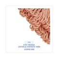 Mop Heads | Boardwalk BWK503OR Super Loop Cotton/Synthetic Fiber Wet Mop Head - Large, Orange (12/Carton) image number 5