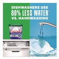 Dishwashing Detergents | Cascade 80797184 Platinum ActionPacs, Fresh Scent 14 oz Pack, 4 Packs/Carton image number 2