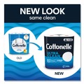 Toilet Tissues | Cottonelle 55489 Ultra CleanCare 1-Ply Septic Safe Mega Rolls Strong Tissue Toilet Paper - White (48/Carton) image number 3