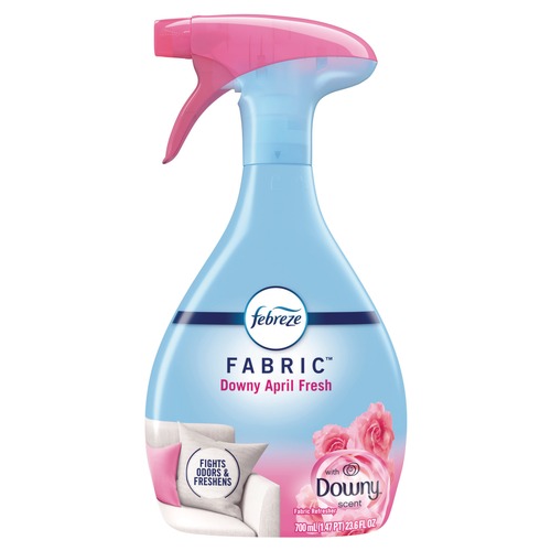Fabric Refreshers | Febreze 80363506 FABRIC 23.6 oz. Spray Bottle Extra Strength Refresher/Odor Eliminator - Downy April Fresh (8/Carton) image number 0