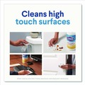 Cleaning Cloths & Wipes | Clorox 01593 7 in. x 8 in. 1-Ply Disinfecting Wipes - Fresh Scent, White (35/Canister) image number 9