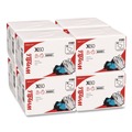 Perforated Roll & Hand Towels | WypAll 41083 12.5 in. x 10 in. 1/4 Fold X60 Cloths - White (70/Pack, 8 Packs/Carton) image number 0