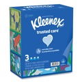 Facial Tissues | Kleenex 54303 Trusted Care 2-Ply Facial Tissue - White (12/Carton) image number 0