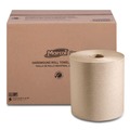 Perforated Roll & Hand Towels | Marcal PRO P728N 7.88 in. x 800 ft. 1-Ply 100 Percent Recycled Hardwound Roll Paper Towels - Natural (6 Rolls/Carton) image number 0