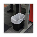 Low-Density Trash Bags | Boardwalk H4832MWK 24 in. x 32 in. 16 gal. 0.5 mil Linear Low Density Industrial Can Liners - White (500/Carton) image number 4