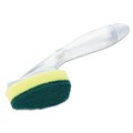 Scouring Pads & Sticks | Scotch-Brite 650-4 2.5 in. x 9.5 in. Soap-Dispensing Dishwand - Yellow/Green (4/Carton) image number 1