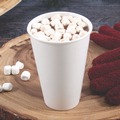 Cups | SOLO DWTG16W Thermoguard 16 oz Sustainable Forest Print Insulated Paper Hot Cups - White (600/Carton) image number 3