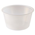 Cups | Fabri-Kal 000000000009505195 2 oz Plastic Portion Cups - Clear (250/Sleeve, 10 Sleeves/Carton) image number 0