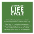 Repro Trash Bags | Stout by Envision G3036B80 30 in. x 36 in. 30-Gallon 0.8 mil. Controlled Life-Cycle Plastic Trash Bags - Brown (60/Box) image number 6