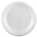 Plates | Plastifar 12003 9 in. Plate Foam Dinnerware - White (500/Carton) image number 0