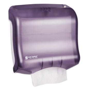 JANITORIAL | San Jamar T1750TBKRD 11.5 in. x 6 in. x 11.5 in. Ultrafold Towel Dispenser - Black Pearl