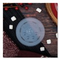 Cup Lids | SOLO L16BL-0100 Polystyrene Plastic Flat Straw-Slot Cold Cup Lids Fits 12 oz to 24 oz Cups - Translucent (125/Pack, 16 Packs/Carton) image number 7