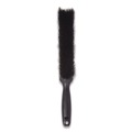 Brushes | Carlisle 3622503 8 in. Horsehair Blend Bristles Counter/Radiator Brush - Black image number 3