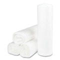 High-Density Trash Bags | Inteplast Group S404814N 45 gal. 14 microns 40 in. x 48 in. High-Density Interleaved Commercial Can Liners - Clear (25 Bags/Roll, 10 Rolls/Carton) image number 3