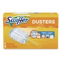 Dusters | Swiffer PGC11804KT Dust Lock Fiber 6 in. Handle Dusters Starter Kit - Blue/Yellow (1-Kit) image number 0