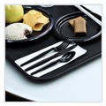 Disposable Knives | Boardwalk BWKKNIHWPSBIW Heavyweight Wrapped Polystyrene Knife - Black (1000/Carton) image number 7