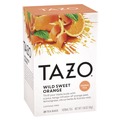 Tea | Tazo 30794522200345 1.58 oz. Tea Bags - Wild Sweet Orange (120/Carton) image number 0