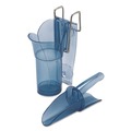 Kitchen Tools & Gadgets | San Jamar SAN SI5000 6 - 10 oz. Saf-T-Scoop and Guardian System for Ice Machines - Transparent Blue image number 0