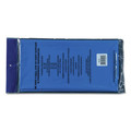 Table Covers & Skirts | Tablemate 549BL Heavyweight Plastic 54 in. x 108 in. Table Set Rectangular Table Cover - Blue (6/Pack) image number 4