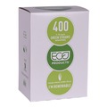 Straws/Stems/Sticks | Eco-Products EP-ST772 7.75 in. Plastic Wrapped Straw - Green (9,600/Carton) image number 3