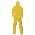 Cleaning Cloths & Wipes | Ansell KCC 00683 A70 Chemical Spray Protection Coveralls - Large/Yellow (12/Carton) image number 1