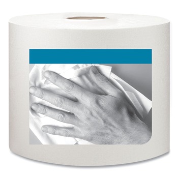 Tork 192128 9.8 x 15.2 Paper Wiper Plus - White (2/Carton)