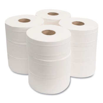 TOILET TISSUES | Morcon Paper VT110 2-Ply Septic Safe 17 ft. Bath Tissues - Jumbo, White (12 Rolls/Carton)