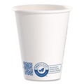 Perforated Roll & Hand Towels | SOLO 378RC-PLANET Recycled Content PCF Paper Hot Cups, ProPlanet Seal, 8 oz, White, 50/Pack image number 0