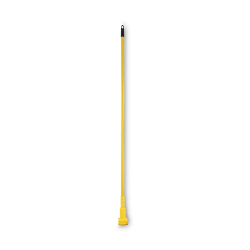 Handles & Braces | Boardwalk BWK610 60 in. Plastic Jaw Aluminum Mop Handle - Yellow image number 0